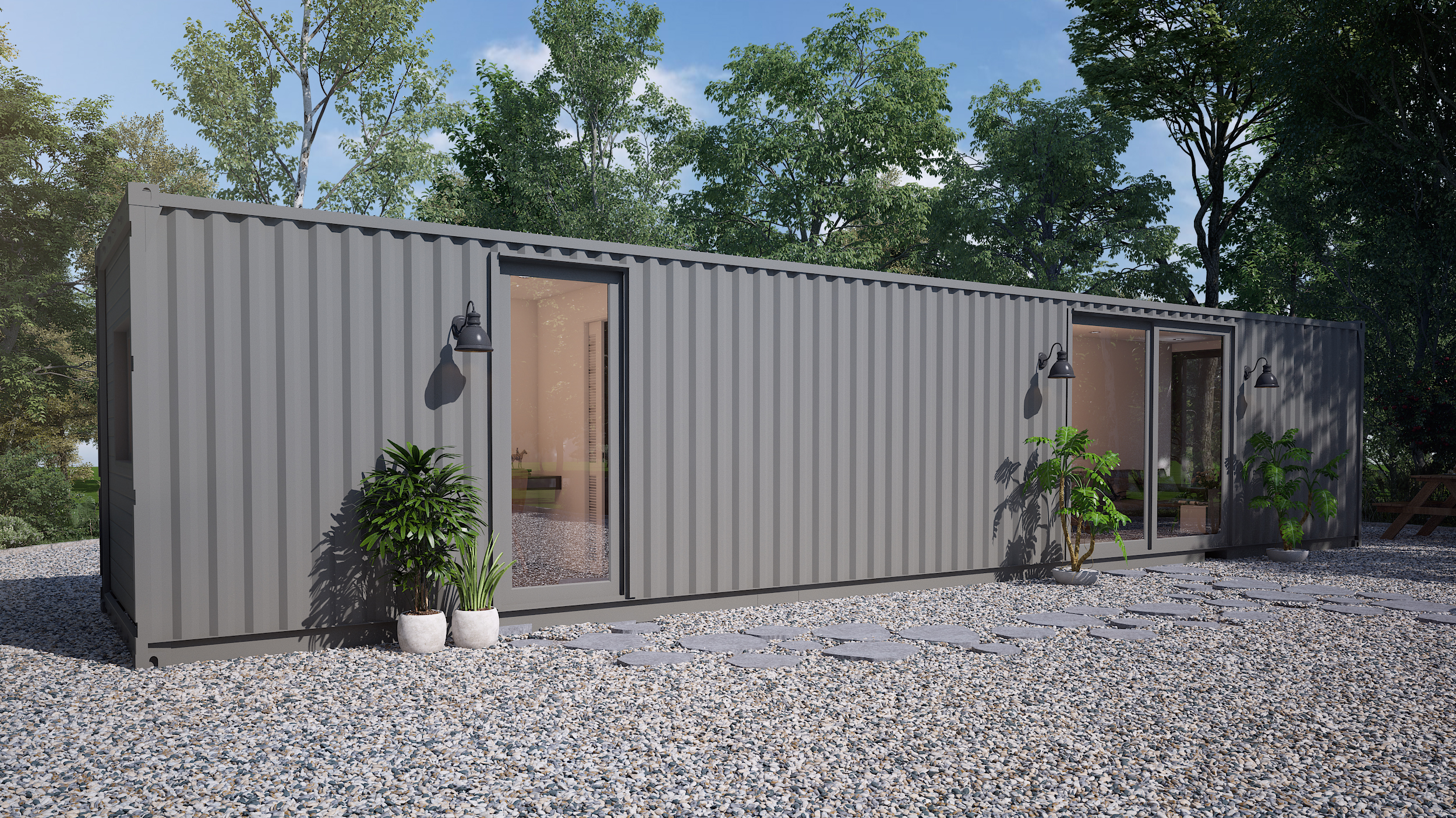 Buy 40ft Shipping Container For Homes, 40ft Container houses,