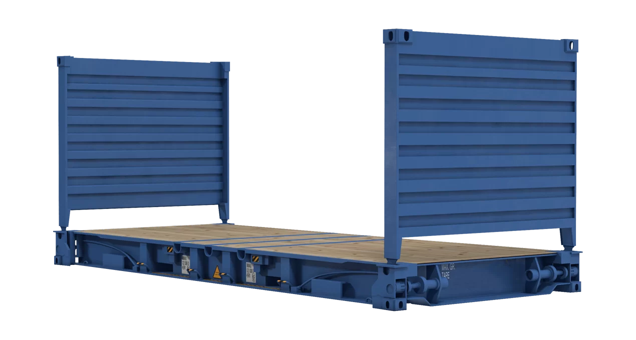 Buy 20ft Flat Rack Shipping Container Online, 20ft Flat Rack Shipping Container, 20ft Flat Rack Container for sale, Buy Used 20ft Flat Rack Container Online, Used Flat Rack Container for sale,