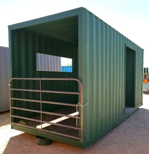 Shipping container horse barns, Container Horse Barn,