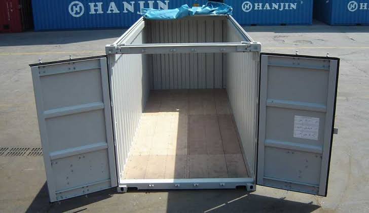 40ft Open Top Container With Soft Lid, Open top containers,