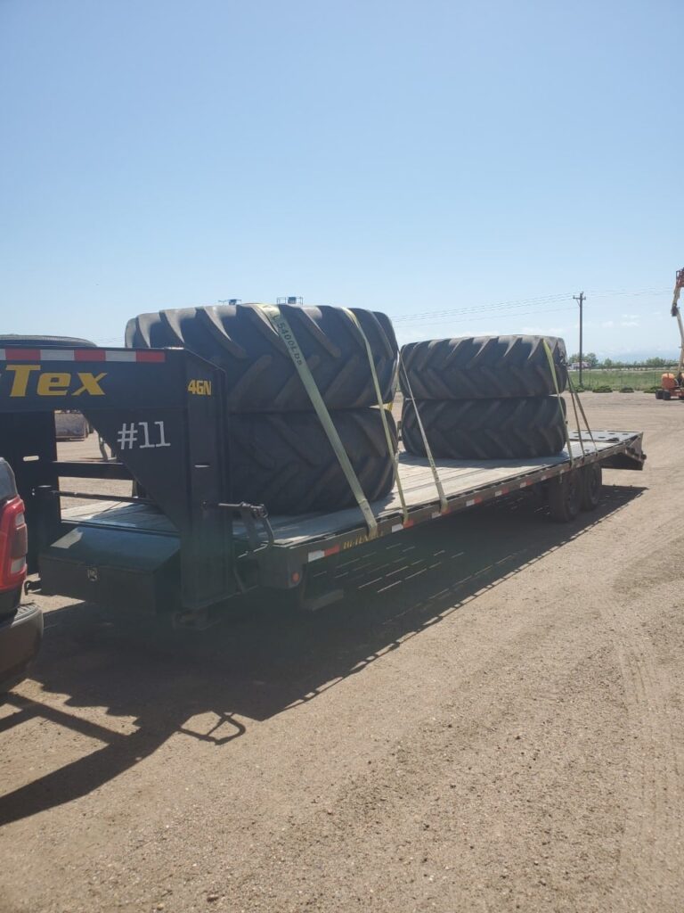 20ft Containers for Tractor Tires