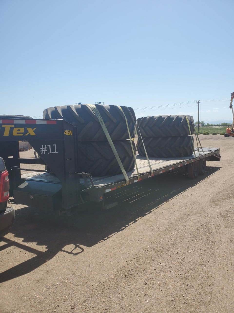 20ft Containers for Tractor Tires
