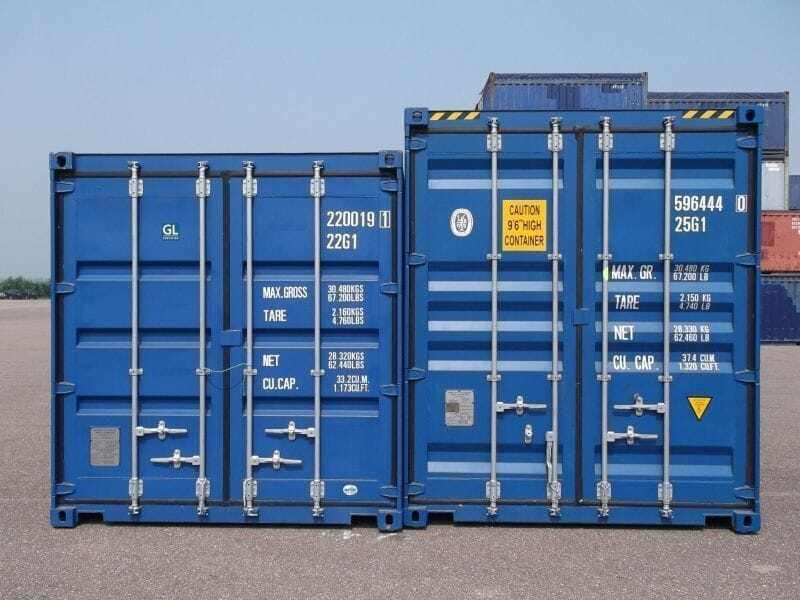 High Cube Vs Standard Container